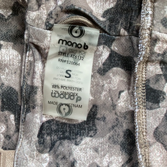 Mono B Camo Triple Strap Bra - Picture 6 of 6